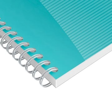 Een Oxford Office Essentials taskmanager, 230 bladzijden, ft 14,1 x 24,6 cm, aqua koop je bij Muys Kantoor & Kado