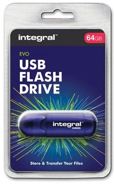 Een Integral Evo USB 2.0 stick, 64 GB koop je bij best4office