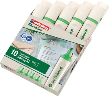 Een Edding Markeerstift Ecoline e-24 pastelgroen koop je bij best4office