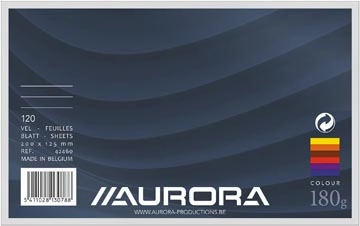 Een Aurora gekleurde systeemkaarten Ficolor koop je bij Muys Kantoor & Kado