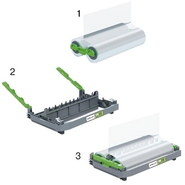 Een GBC hervulbare lamineerrol Foton 30, 100 micron, glanzend, maximaal 190 A4 documenten koop je bij best4office