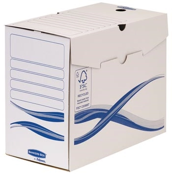 Een Bankers Box Basic, transfer archiefdoos, ft A4+, rug van 15 cm koop je bij best4office