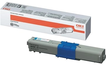 Een Oki Toner Kit cyaan - 2000 pagina's - 44469706 koop je bij Muys Kantoor & Kado