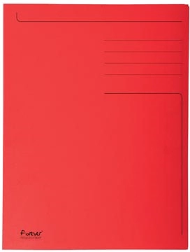 Een Exacompta dossiermap Foldyne ft 24 x 32 cm (voor ft A4), rood, doos van 50 stuks koop je bij best4office