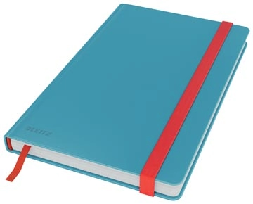 Een Leitz Cosy notitieboek met harde kaft, voor ft A5, gelijnd, blauw koop je bij best4office