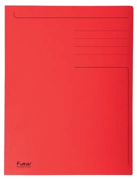 Een Exacompta dossiermap Foldyne ft 24 x 35 cm (voor ft folio), rood, pak van 50 stuks koop je bij best4office