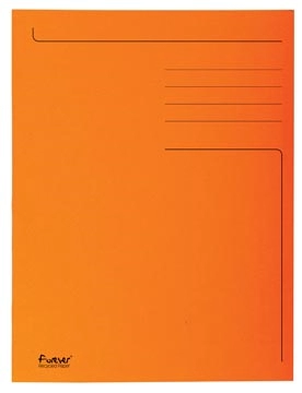 Een Exacompta dossiermap Foldyne ft 24 x 35 cm (voor ft folio), oranje, pak van 50 stuks koop je bij best4office