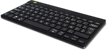 Een R-Go Compact Break ergonomisch Bluetooth toetsenbord, azerty, zwart koop je bij best4office