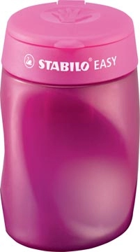 Een STABILO EASYsharpener potloodslijper, 2 gaten, voor linkshandigen, roze koop je bij best4office