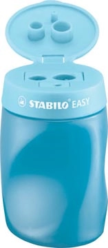 Een STABILO EASYsharpener potloodslijper, 2 gaten, voor rechtshandigen, blauw koop je bij best4office