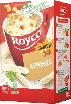 Een Royco Minute Soup asperges, pak van 20 zakjes koop je bij Muys Kantoor & Kado