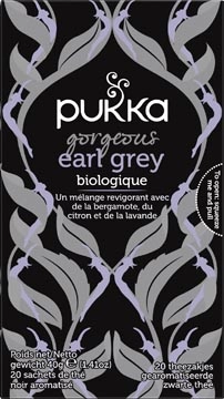 Een Pukka thee bio, Gorgeous Earl Grey, pak van 20 stuks koop je bij Muys Kantoor & Kado