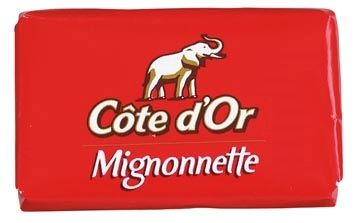 Een Côte d'Or chocolade Mignonnette, melkchocolade, doos van 120 stuks koop je bij Muys Kantoor & Kado