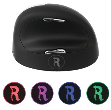 Een R-Go HE ergonomische muis, large, draadloos, voor rechtshandigen koop je bij best4office