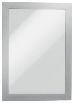 Een Durable Duraframe ft 14,8 x 21 cm (A5), zilver, 2 stuks koop je bij best4office