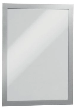 Een Durable Duraframe ft 21 x 29,7 cm (A4), zilver, 2 stuks koop je bij best4office