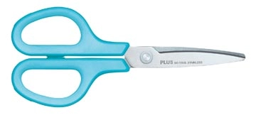 Een Plus FitCut Curve SMART schaar voor linkshandigen, 17,5 cm, blauw, op blister koop je bij best4office