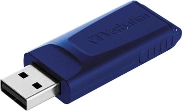 Een Verbatim USB 2.0 Slider USB stick, 16 GB, pak van 3 stuks koop je bij best4office