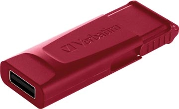 Een Verbatim USB 2.0 Slider USB stick, 32 GB, pak van 2 stuks koop je bij best4office