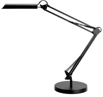 Een Unilux bureaulamp Swingo 2.0, LED, zwart koop je bij Muys Kantoor & Kado