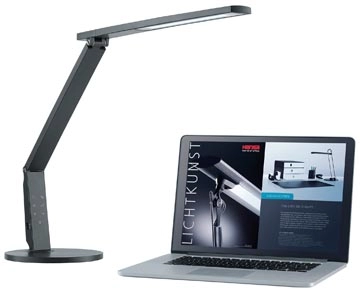 Een Hansa bureaulamp Vario Plus, LED, antraciet koop je bij Muys Kantoor & Kado