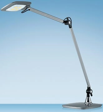 Een Hansa bureaulamp E-Motion, LED, zilver koop je bij Muys Kantoor & Kado