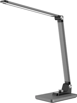 Een Hansa bureaulamp Breeze, LED, grijs koop je bij best4office