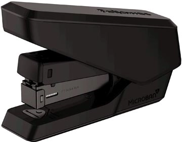 Een Fellowes LX840 EasyPress nietmachine, met Microban, half strip, 25 blad, zwart koop je bij best4office