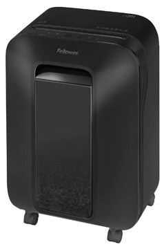 Een Fellowes Microshred papiervernietiger LX201, zwart koop je bij best4office