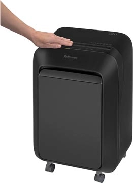 Een Fellowes Microshred papiervernietiger LX211, zwart koop je bij best4office