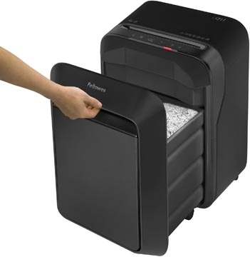 Een Fellowes Microshred papiervernietiger LX211, zwart koop je bij best4office