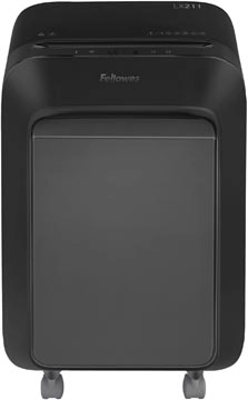 Een Fellowes Microshred papiervernietiger LX211, zwart koop je bij best4office