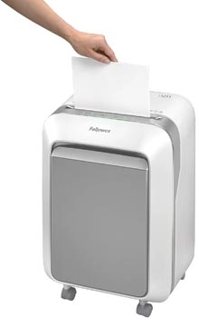 Een Fellowes Microshred papiervernietiger LX211, wit koop je bij best4office