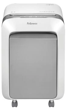 Een Fellowes Microshred papiervernietiger LX211, wit koop je bij best4office