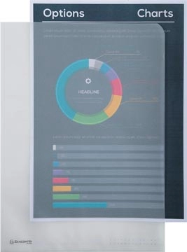 Een Exacompta L-map Cut-flush, uit papier van 110 g/m², pak van 50 stuks koop je bij best4office