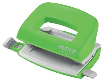 Een Leitz NeXXt Recycle Mini perforator, 10 blad, groen koop je bij best4office