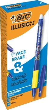 Een Bic gelroller Gel-ocity illusion blauw koop je bij best4office