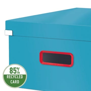 Een Leitz Cosy Click & Store grote opbergdoos, blauw koop je bij best4office