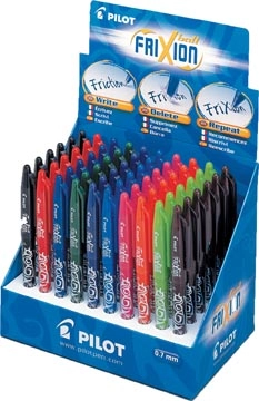 Een Pilot gelroller Frixion Ball, display met 60 stuks koop je bij best4office