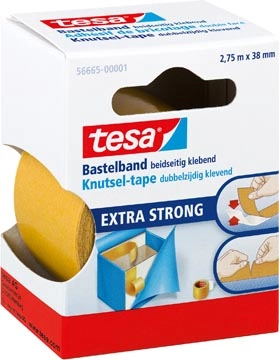 Een TESA knutseltape, dubbelzijdig, ft 38 mm x 2,75 m koop je bij best4office