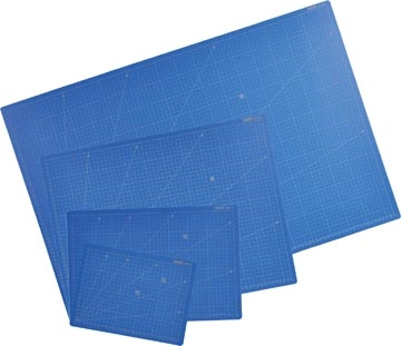 Een Desq Professionele snijmat, 5-laags, blauw, ft 22 x 30 cm koop je bij best4office