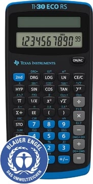 Een Texas wetenschappelijke rekenmachine TI-30 ECO RS FC koop je bij Muys Kantoor & Kado