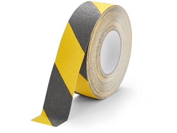 Een Durable Duraline antisliptape Grip 50 mm x 15 m, geel/zwart koop je bij Muys Kantoor & Kado