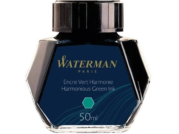 Een Waterman vulpeninkt 50 ml groen koop je bij Muys Kantoor & Kado