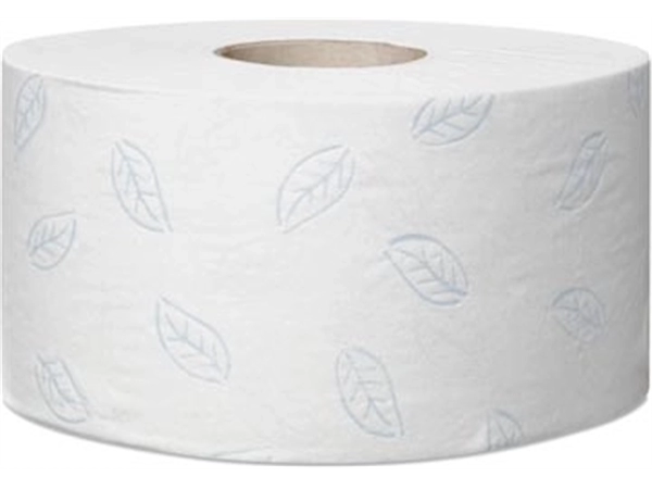 Een Tork Premium Mini jumborol toiletpapier zacht, 2-laags, systeem T2, wit koop je bij Muys Kantoor & Kado