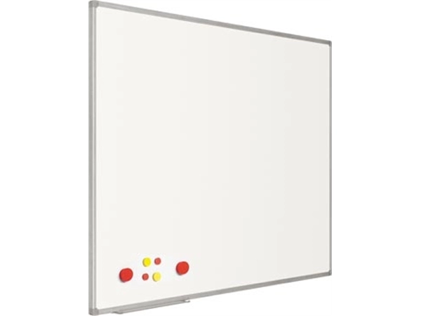 Een Smit Visual whiteboard, gelakt staal, magnetisch, 100 x 150 cm koop je bij best4office