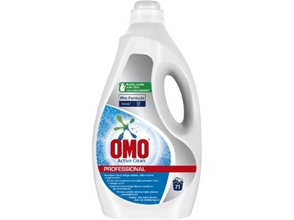 Een Omo vloeibaar wasmiddel Active Clean, 5 l koop je bij Muys Kantoor & Kado