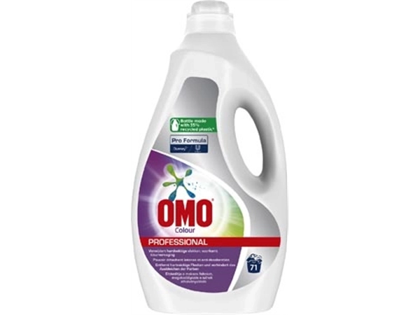 Een Omo vloeibaar wasmiddel Colour, fles van 5 l koop je bij Muys Kantoor & Kado