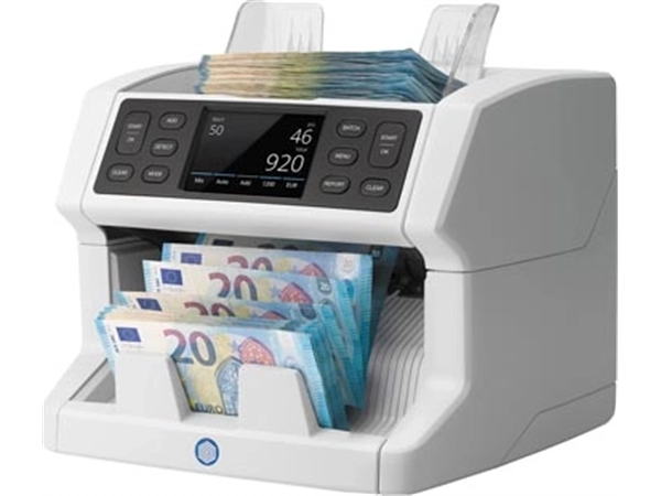 Een Safescan biljettelmachine 2850, met 3-voudige detectie koop je bij Muys Kantoor & Kado