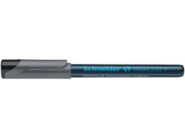 Een Schneider permanent marker Maxx 222 zwart koop je bij Muys Kantoor & Kado